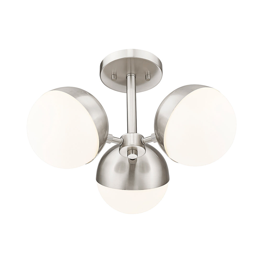 Realm Sphere Semi Flush Mount Ceiling Light in Detail.