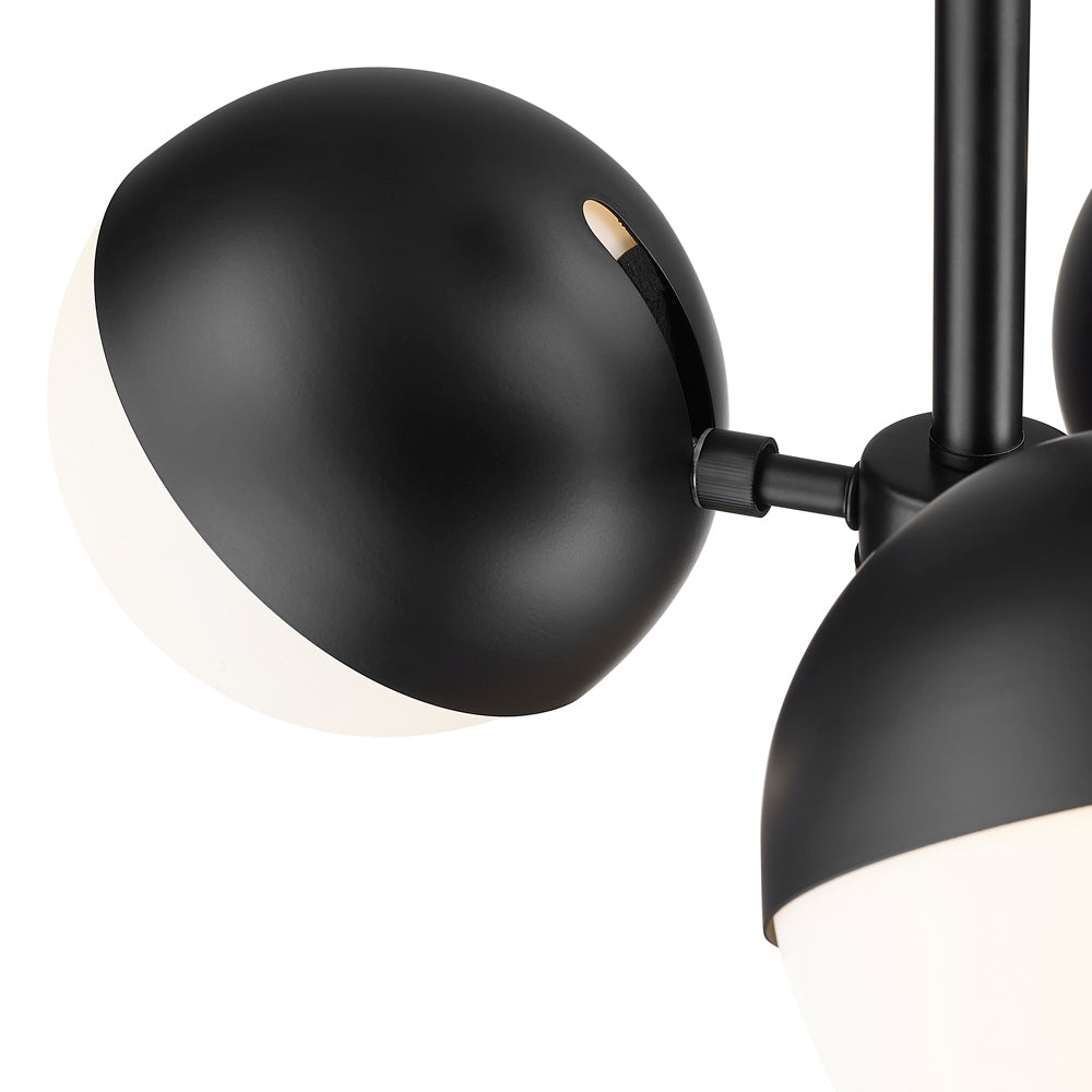 Realm Sphere Semi Flush Mount Ceiling Light in Detail.
