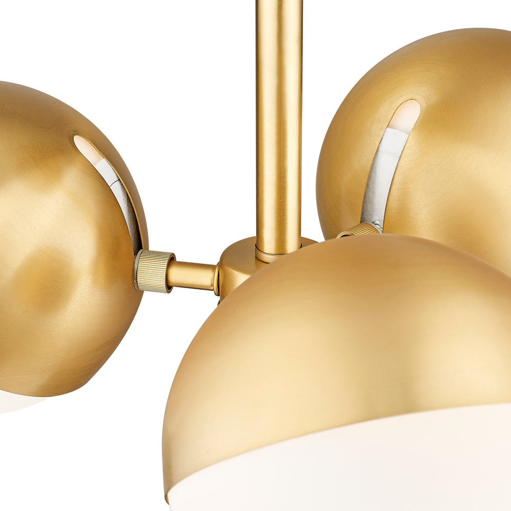 Realm Sphere Semi Flush Mount Ceiling Light in Detail.