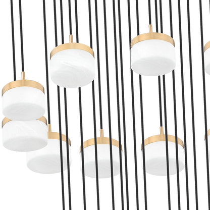 Renaud LED Chandelier in Detail.