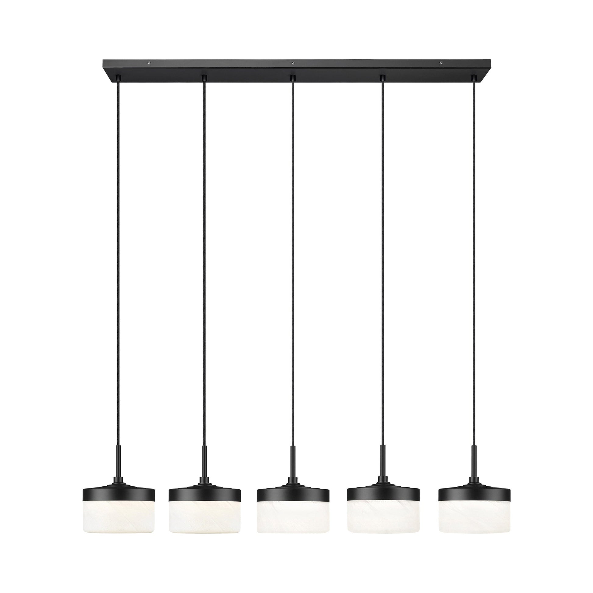 Renaud Linear LED Chandelier in Detail.
