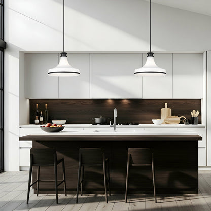 Reznor Pendant Light in kitchen.