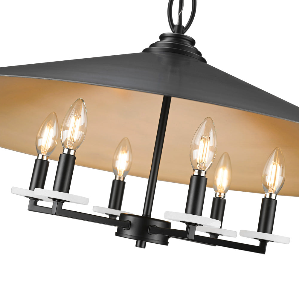 Rialto Pendant Light in Detail.