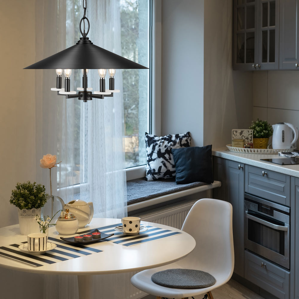 Rialto Pendant Light in kitchen.