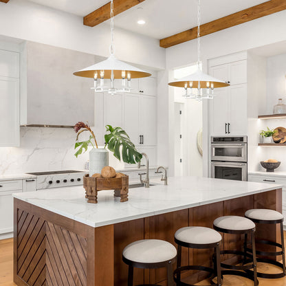 Rialto Pendant Light in kitchen.