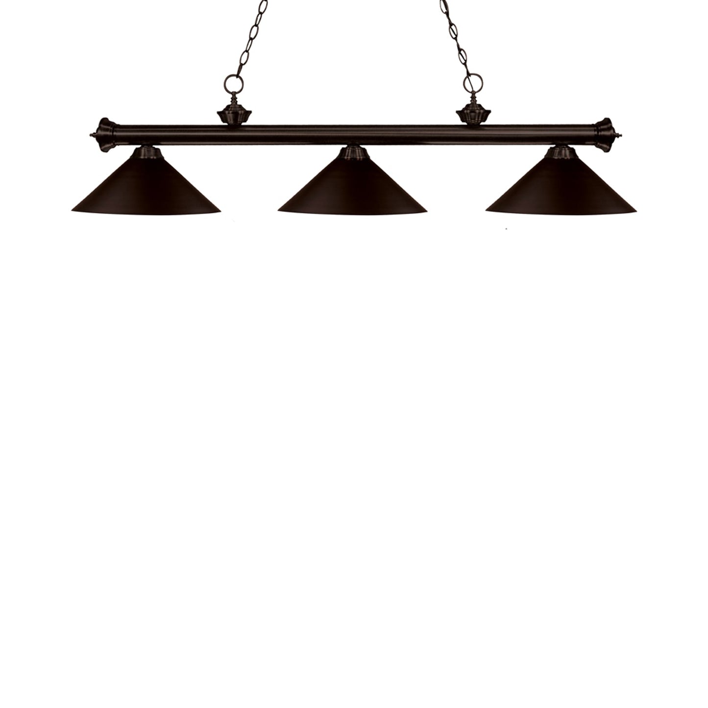 Riviera Bowl Pendant Light in Bronze/Bronze.