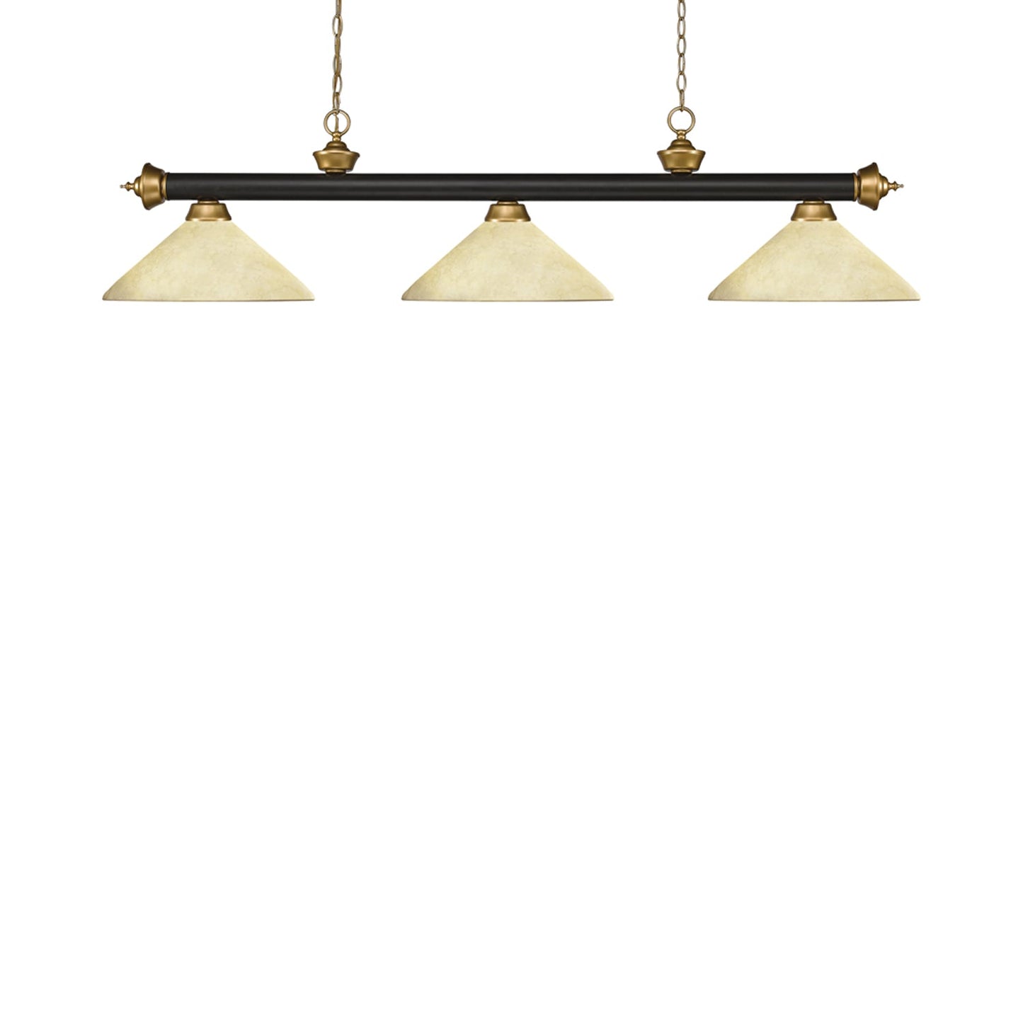 Riviera Bowl Pendant Light in Bronze/Satin Gold/Golden Mottle.
