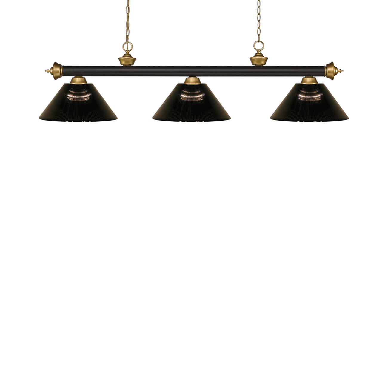 Riviera Bowl Pendant Light in Bronze/Satin Gold/Smoke.
