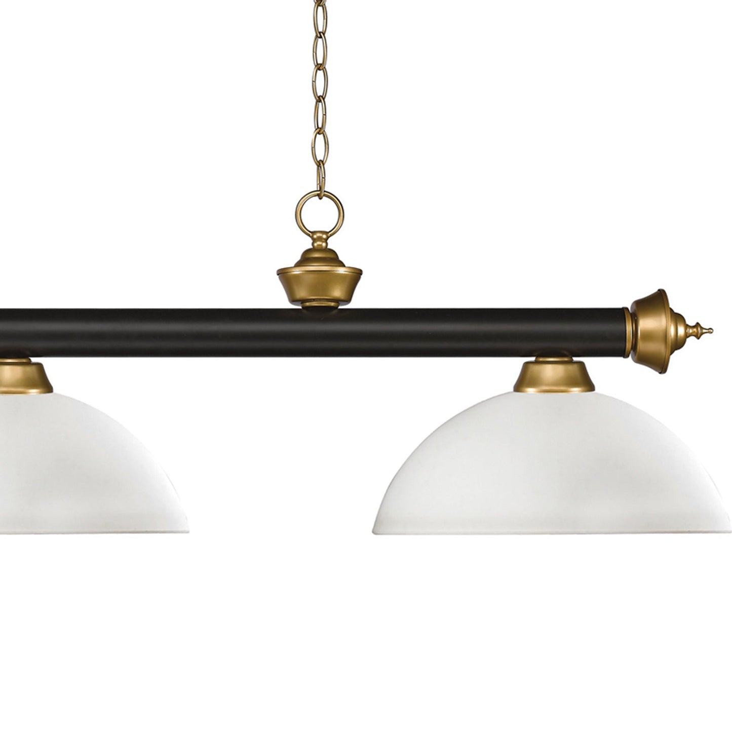 Riviera Dome Billiard Pendant Light in Detail.