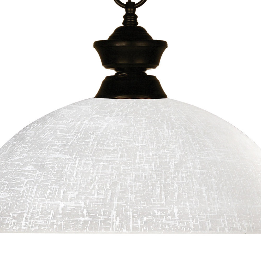 Riviera Dome Pendant Light in Detail.