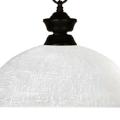 Riviera Dome Pendant Light in Detail.