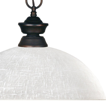 Riviera Dome Pendant Light in Detail.