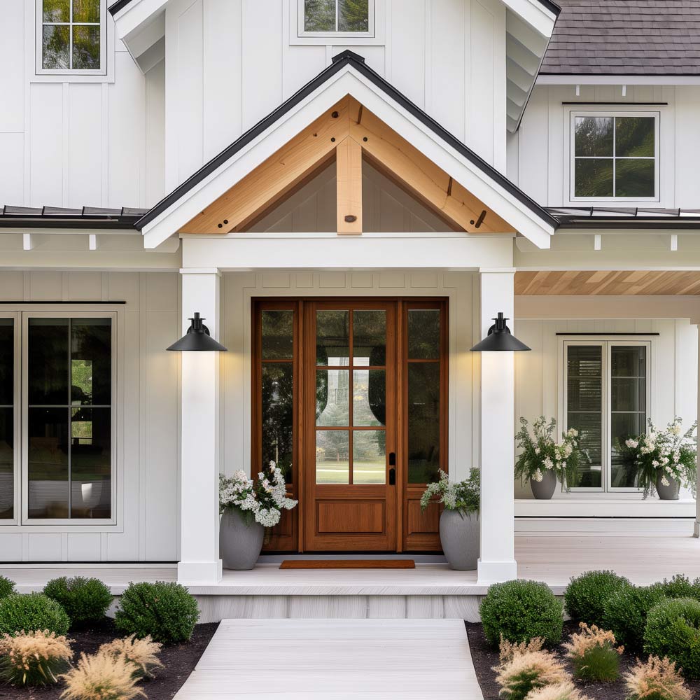 RLM 5022 Outdoor Wall Light in Outside Area.