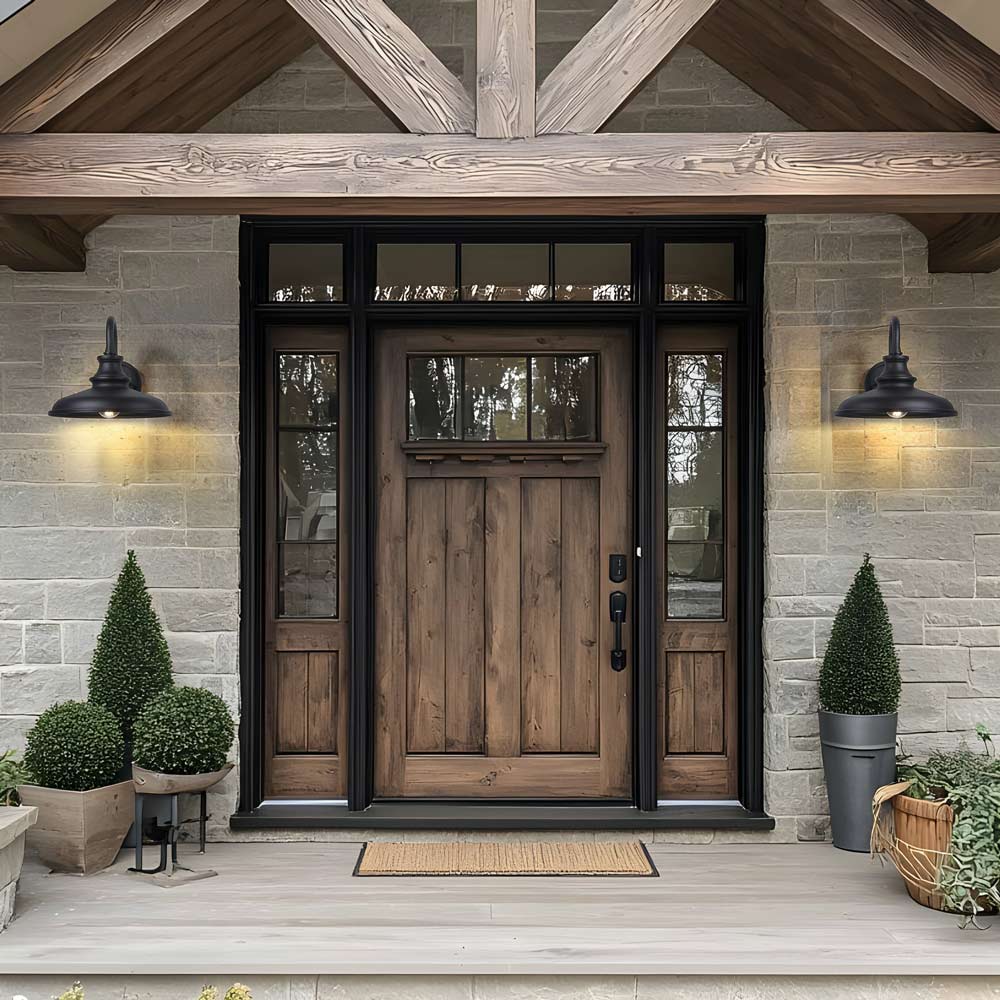 RLM 5023 Outdoor Wall Light in Outside Area.