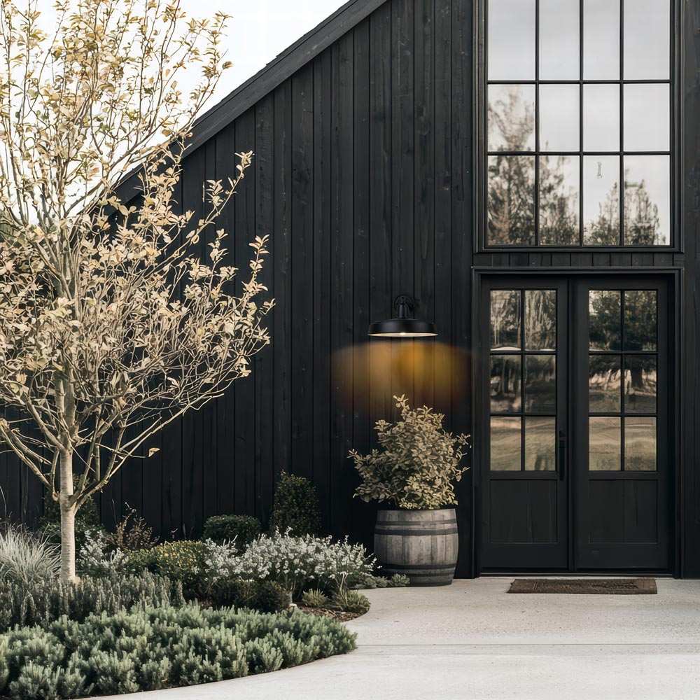 RLM 5025 Outdoor Wall Light in Outside Area.