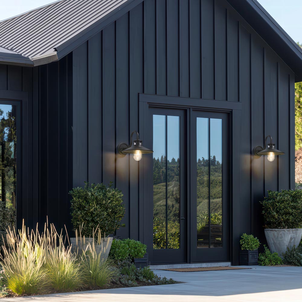 RLM 5027 Outdoor Wall Light in Outside Area.