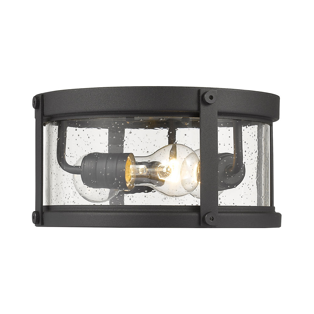Roundhouse Outdoor Flush Mount Ceiling Light.