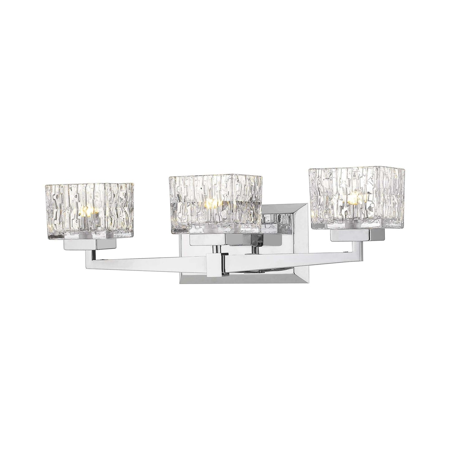 Rubicon Bath Vanity Light in Chrome (3-Light).