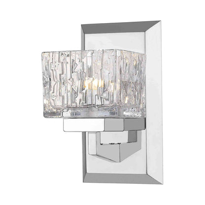 Rubicon Bath Wall Light in Chrome.