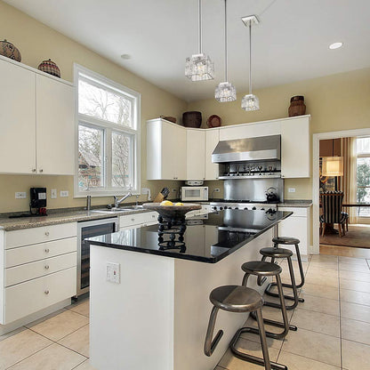 Rubicon Pendant Light in kitchen.
