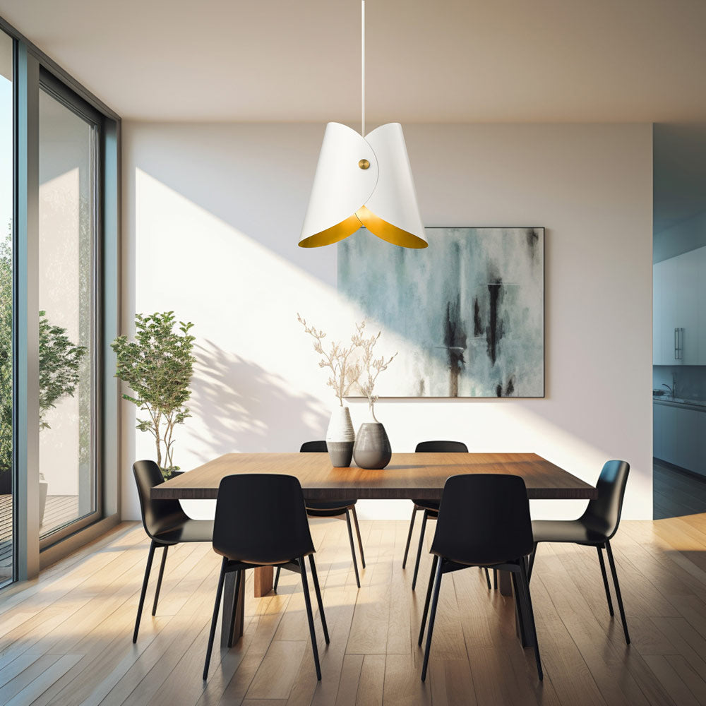 Salone Pendant Light in dining room.