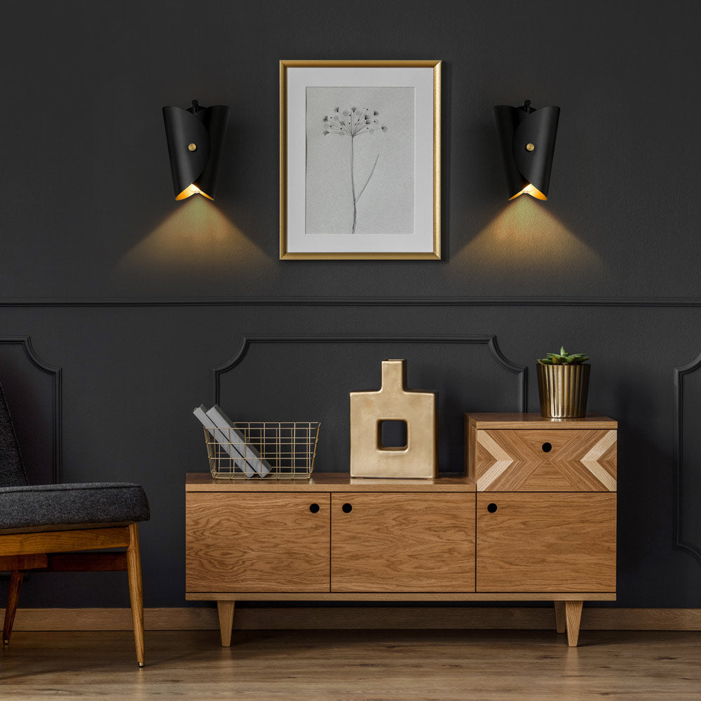 Salone Wall Light in living room.