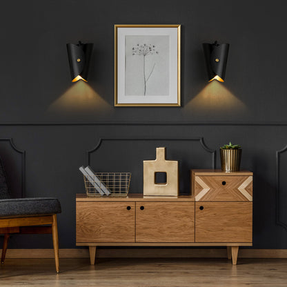 Salone Wall Light in living room.