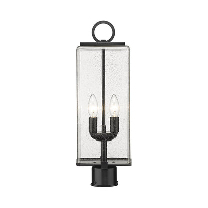 Sana Outdoor Post Light in Detail.