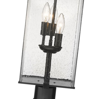 Sana Outdoor Post Light in Detail.