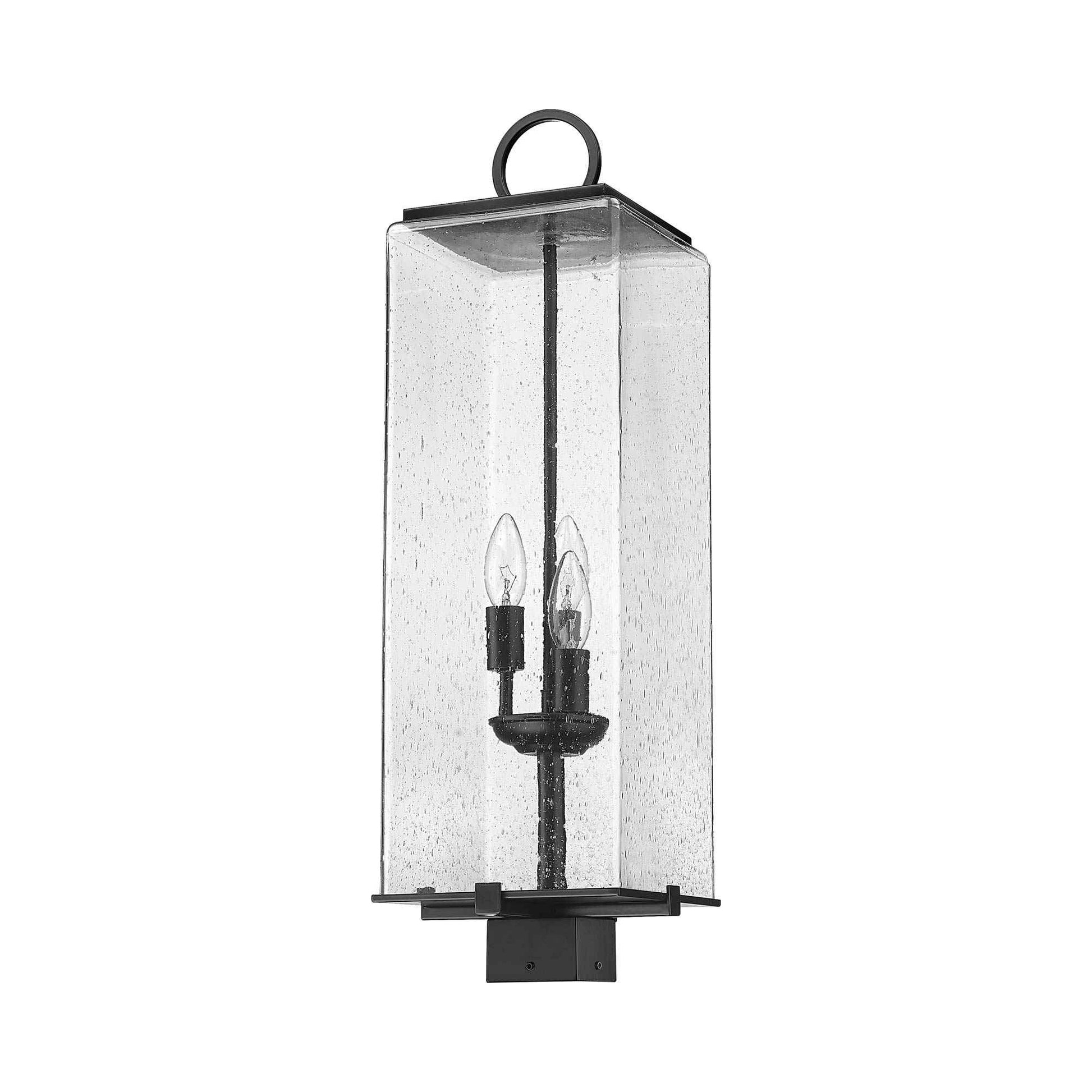 Sana Outdoor Square Post Light in Detail.