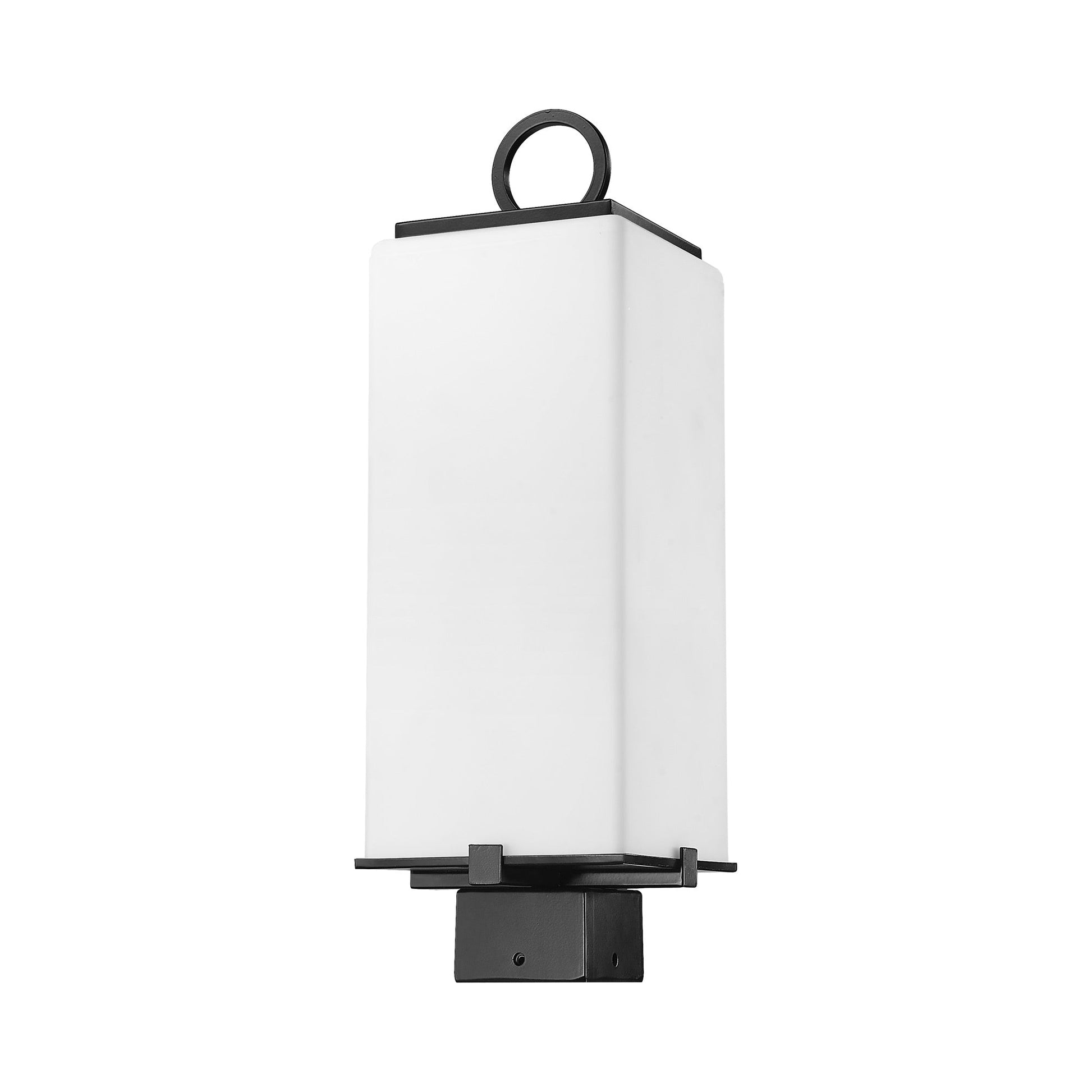 Sana Outdoor Square Post Light in Detail.