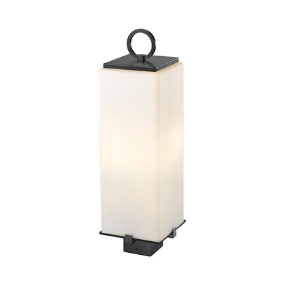 Sana Outdoor Square Post Light in Detail.