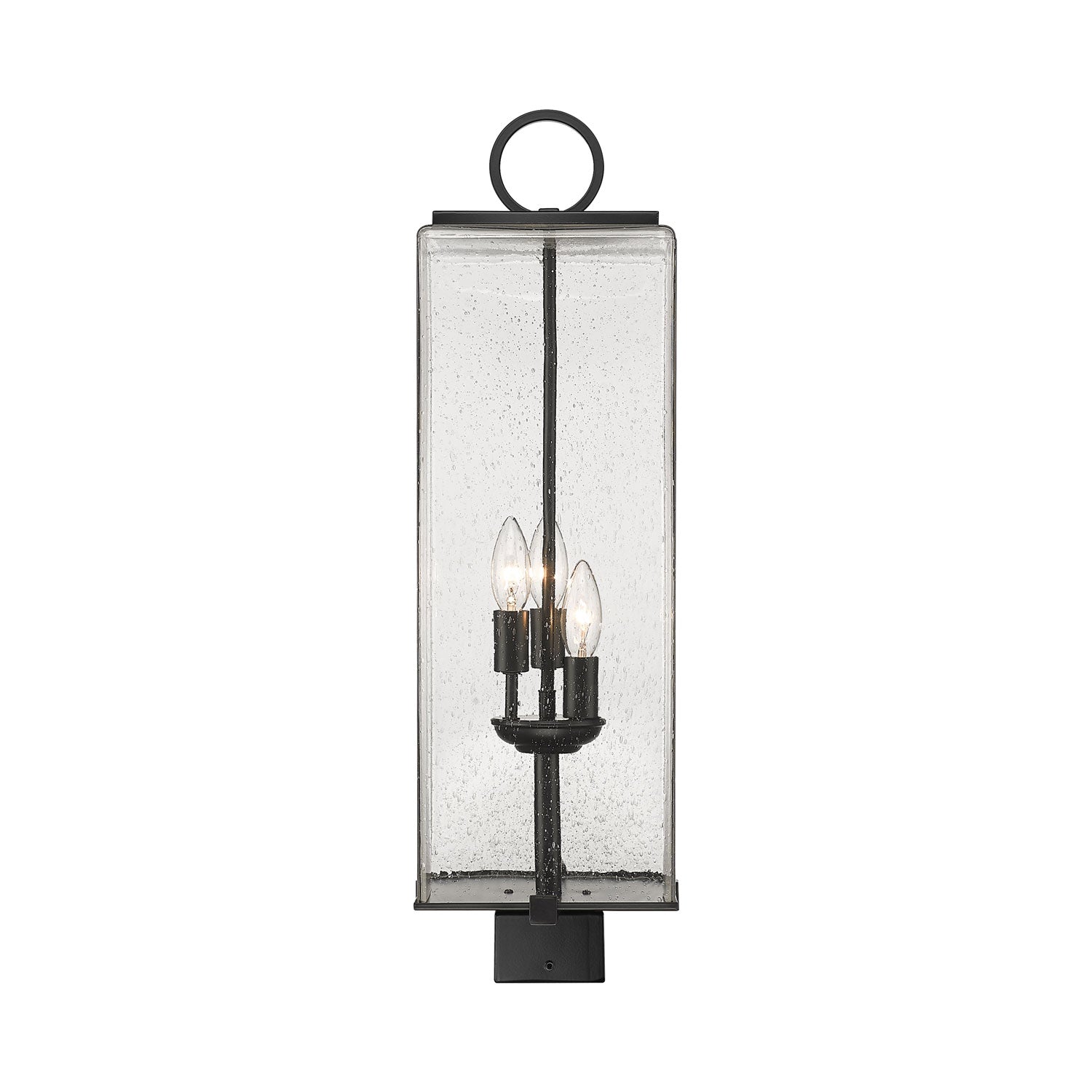 Sana Outdoor Square Post Light in Detail.