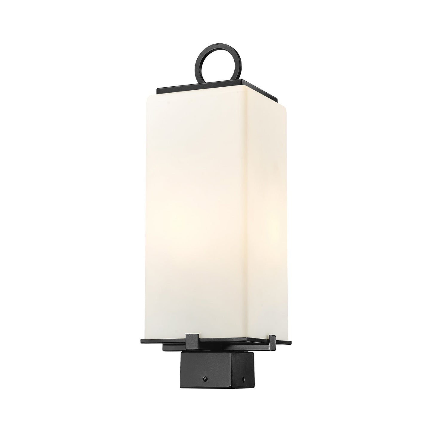 Sana Outdoor Square Post Light in Detail.