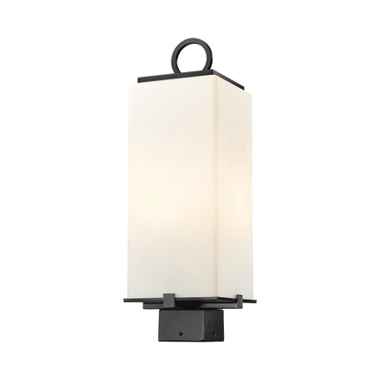 Sana Outdoor Square Post Light in Detail.