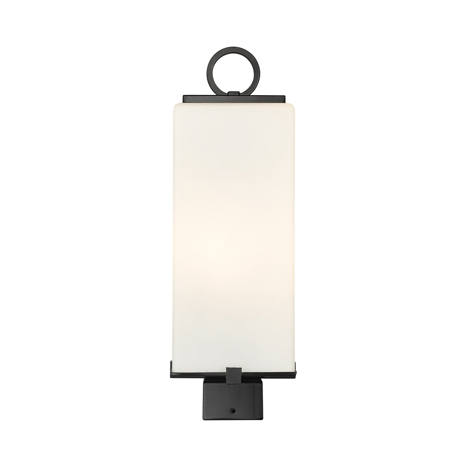 Sana Outdoor Square Post Light in Detail.