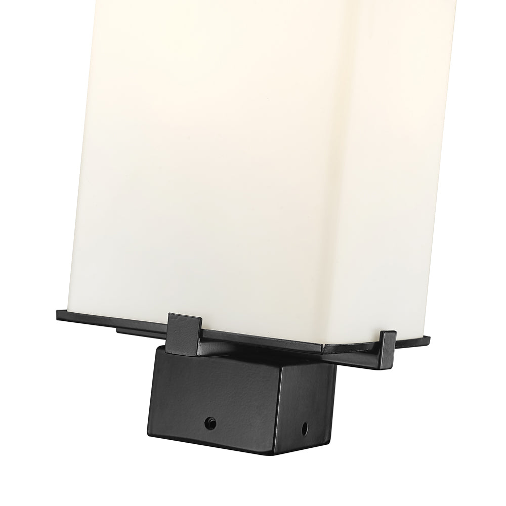 Sana Outdoor Square Post Light in Detail.