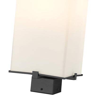 Sana Outdoor Square Post Light in Detail.