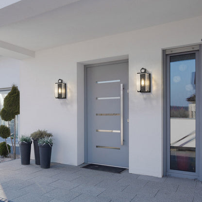 Sana Outdoor Wall Light in Outside Area.