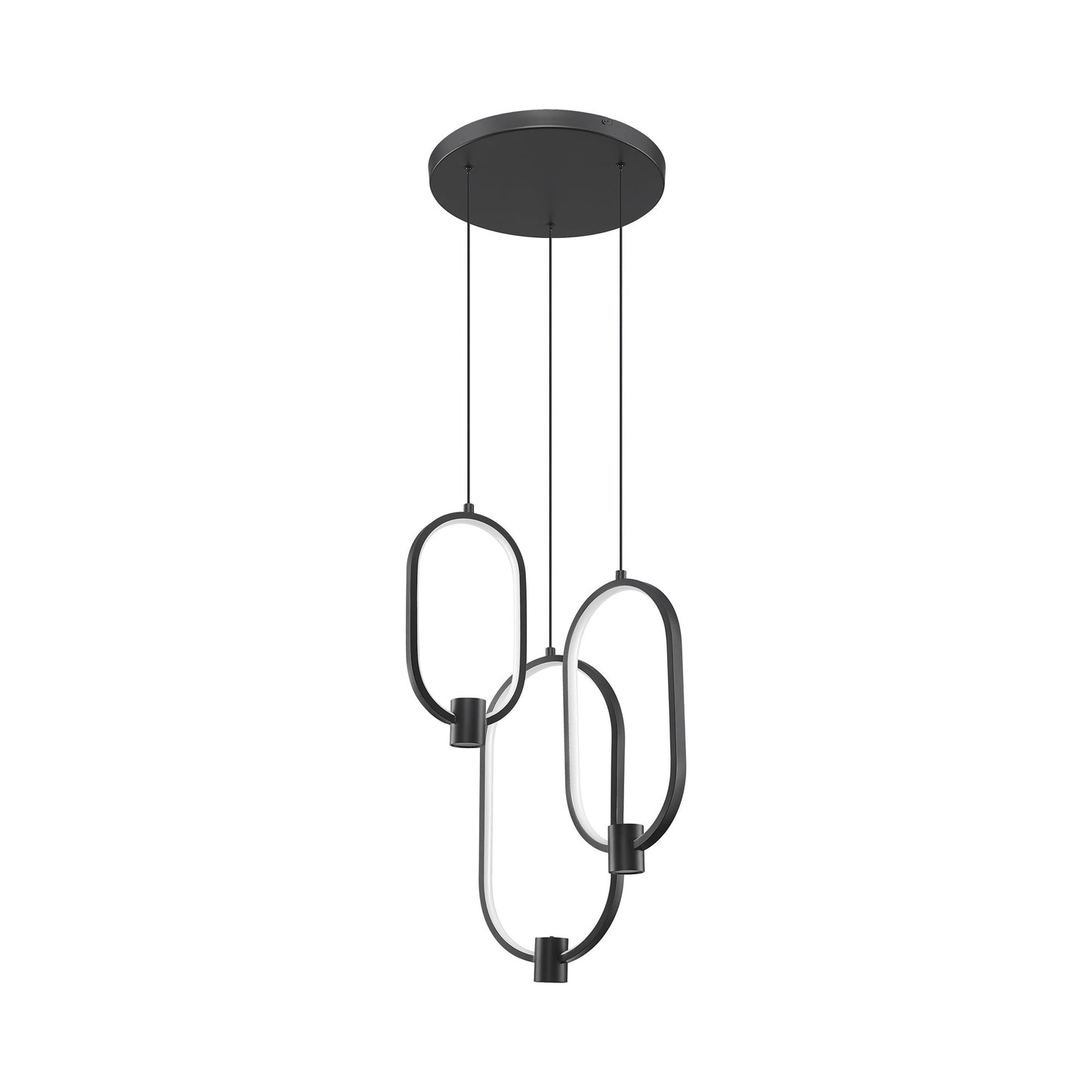 Saros LED Chandelier in Detail.