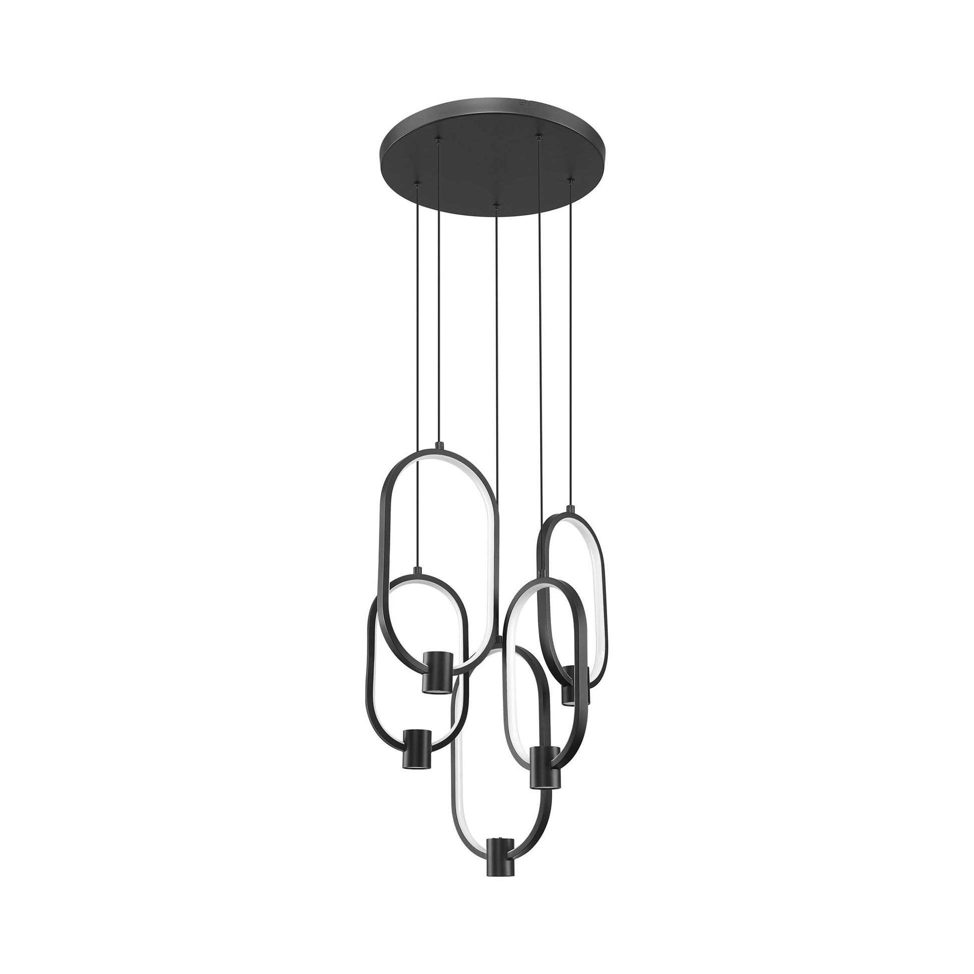 Saros LED Chandelier in Detail.