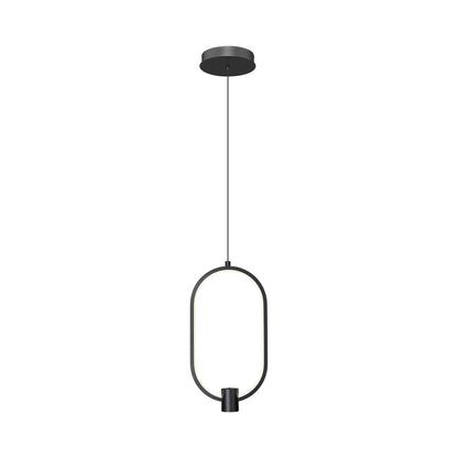 Saros LED Pendant Light (8.63-Inch).