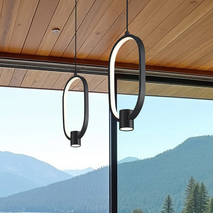 Saros LED Pendant Light in Detail.
