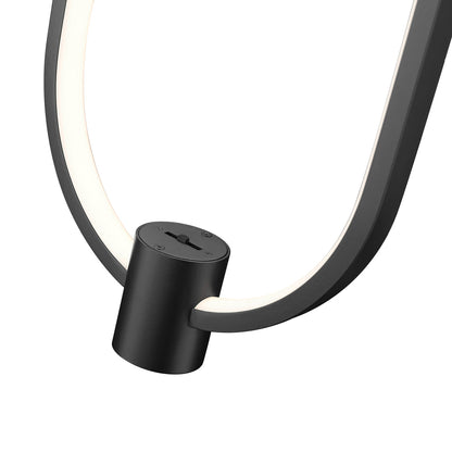 Saros LED Pendant Light in Detail.