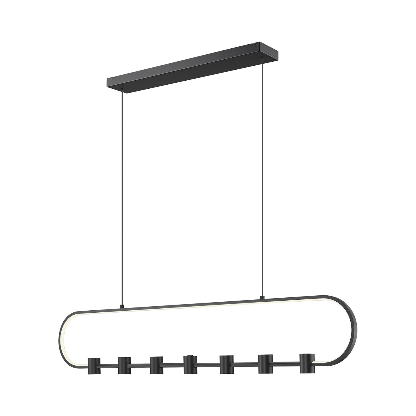 Saros Linear LED Chandelier (54-Inch).