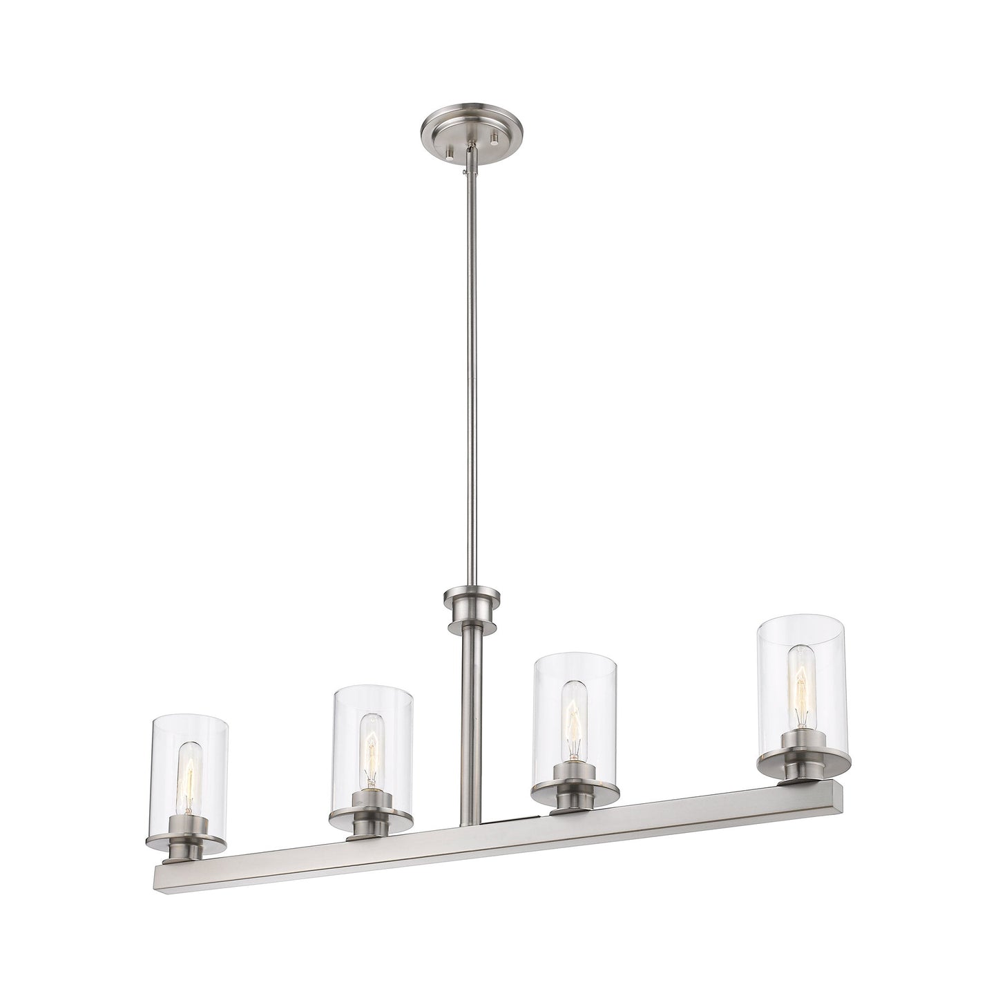 Savannah Linear Chandelier in Detail.