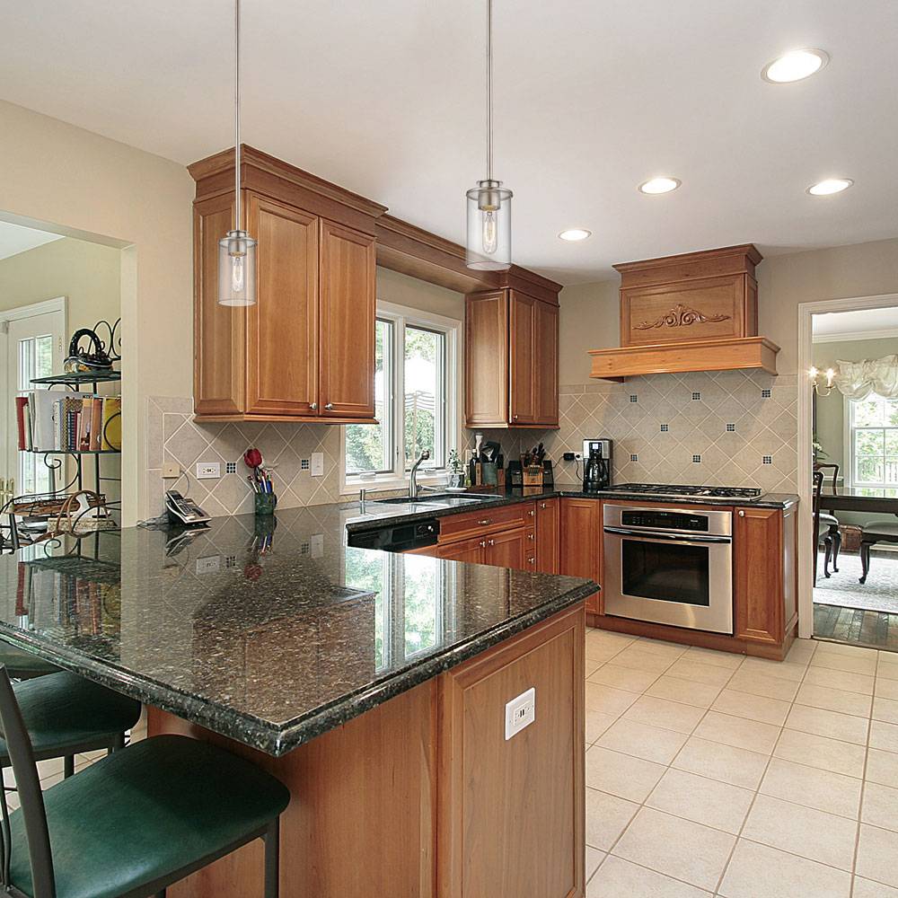 Savannah Pendant Light in kitchen.