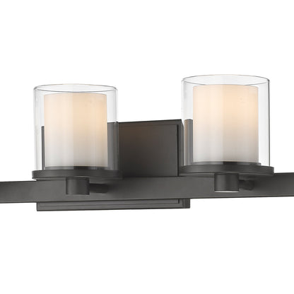 Schema LED Bath Vanity Light in Detail.