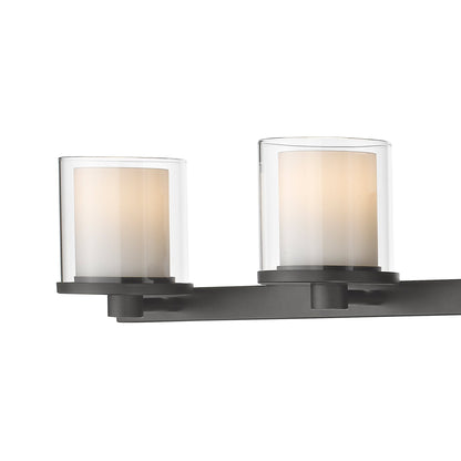 Schema LED Bath Vanity Light in Detail.