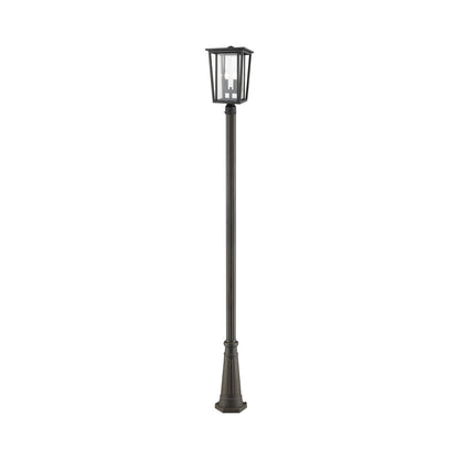 Seoul 519P Outdoor Post Light in Oil Rubbed Bronze.
